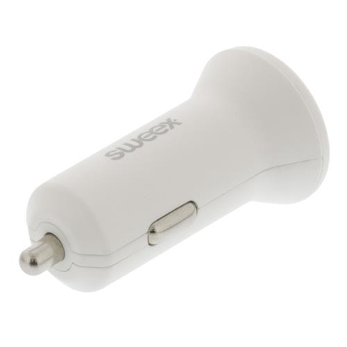 Sweex CH-012WH Autolader 2 4.8 A 2x USB