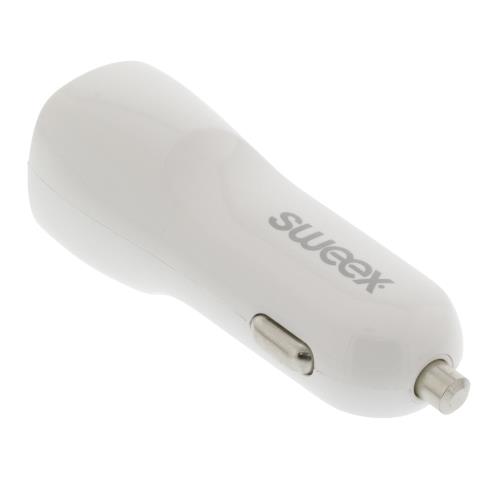Sweex CH-013WH Autolader 1 3.0 A USB-C Wit