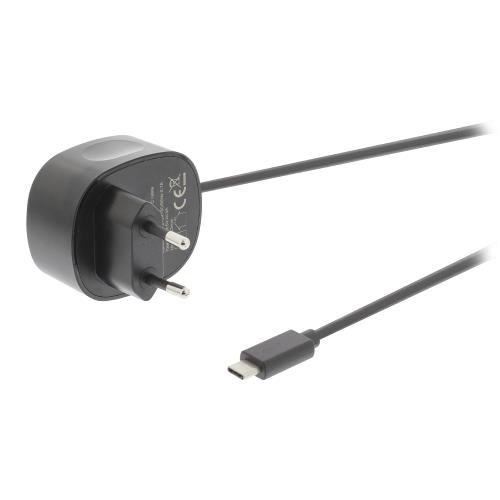 Sweex CH-005BL Lader 1 - Uitgang USB-C Zwart