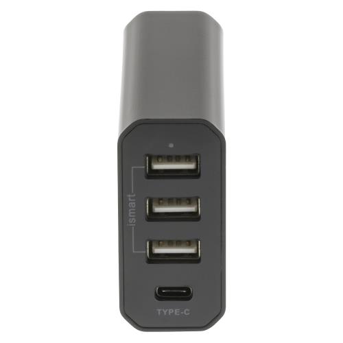 Sweex CH-017BL Lader 4 - Uitgangen 8 A USB / USB-C Zwart