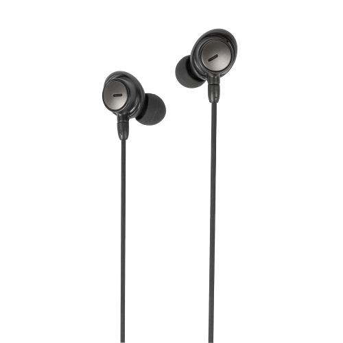 Sweex SWANCHS100GY Headset ANC (Active Noise Cancelling) In-Ear 3.5 mm Bedraad Ingebouwde Microfoon 120 cm Antraciet/...