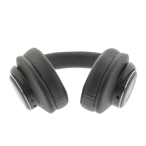 Sweex SWBTANCHS200BK Headset Bluetooth / ANC (Active Noise Cancelling) Over-Ear Zwart/Zilver