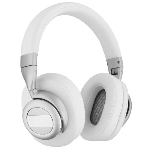 Sweex SWBTANCHS200WH Headset Bluetooth / ANC (Active Noise Cancelling) Over-Ear Wit/Zilver