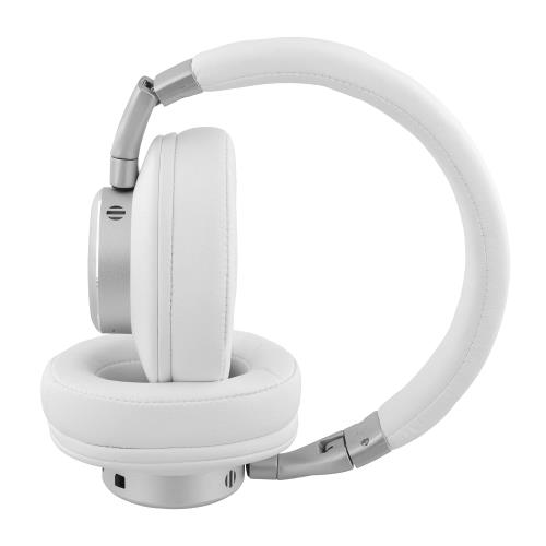 Sweex SWBTANCHS200WH Headset Bluetooth / ANC (Active Noise Cancelling) Over-Ear Wit/Zilver