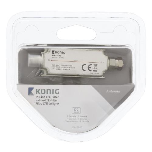 König KN-LTE02 DVB-T/T2 LTE-Filter 694 - 862 MHz