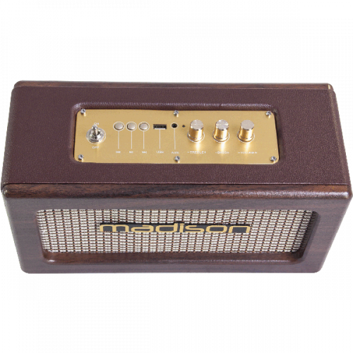 Madison Freesound vintage WD retro radio bovenkant