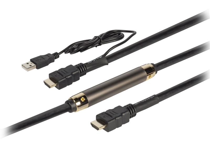Valueline VGVT34620B400 High Speed HDMI kabel met Ethernet HDMI-Connector - HDMI-Connector 40 m Zwart