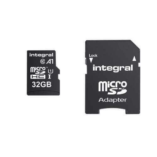Integral INMSDH32G10-A1 SDHC Geheugenkaart UHS-I 32 GB