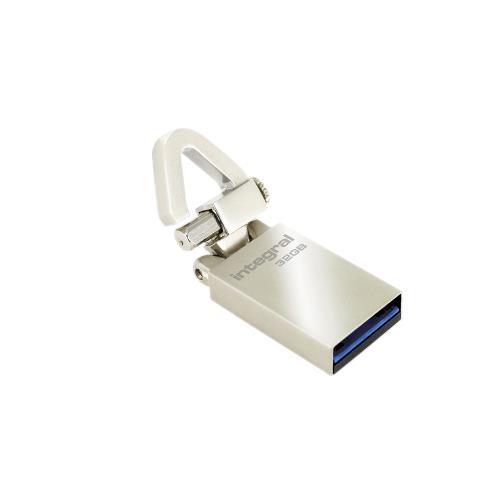 Integral INFD32GBTAG3.0 USB Stick 32 GB Zilver