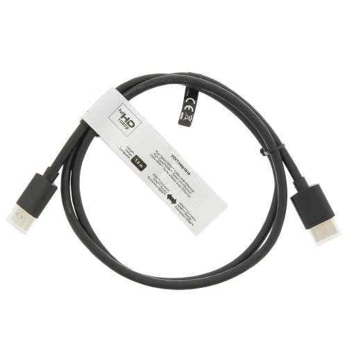 Valueline VGVT34001B10 High Speed HDMI kabel met Ethernet HDMI-Connector - HDMI-Connector 1.0 m Zwart