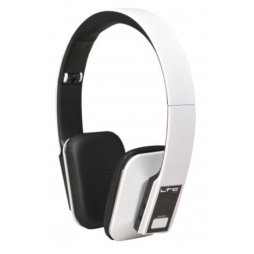 LTC Audio Hdj150bt-wh draadloze opvouwbare bluetooth hoofdtelefoon