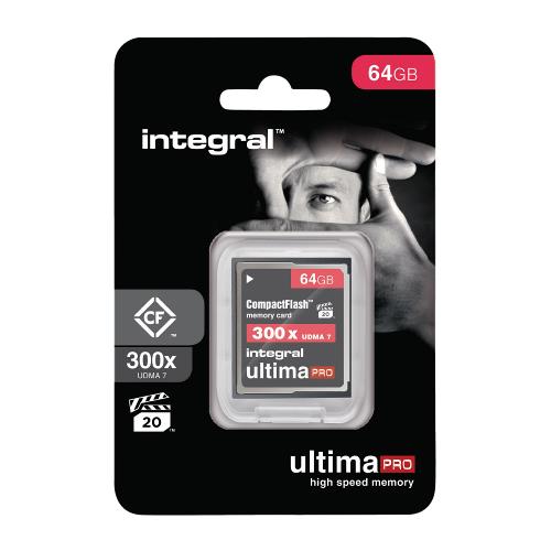 Integral INCF64G300W CF (Compact Flash) Geheugenkaart 6 64 GB