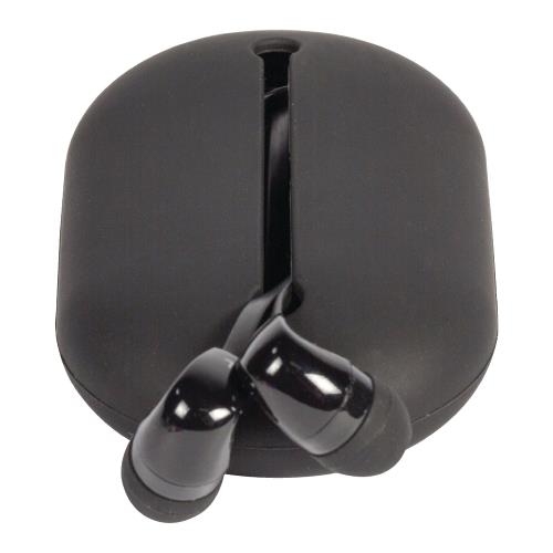 Sweex SWHSIEF100BL Headset Platte Kabel In-Ear 3.5 mm Bedraad Ingebouwde Microfoon 120 cm Zwart