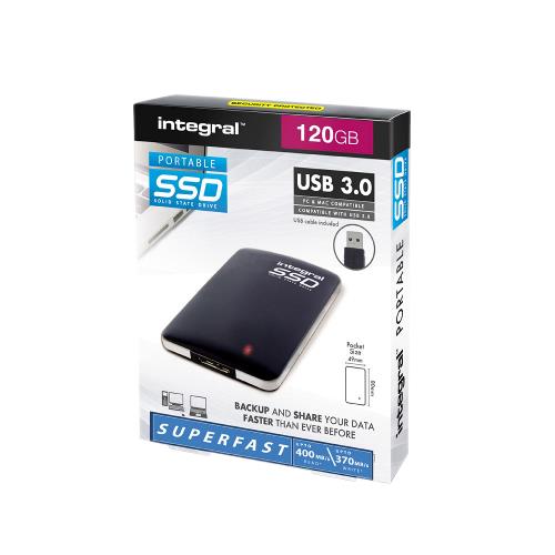 Integral INSSD120GPORT3.0 SSD USB 3.0