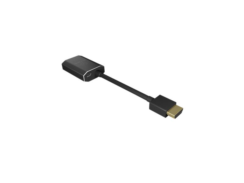 ICY BOX IB-AD502 DisplayPort Adapter HDMI - VGA Zwart