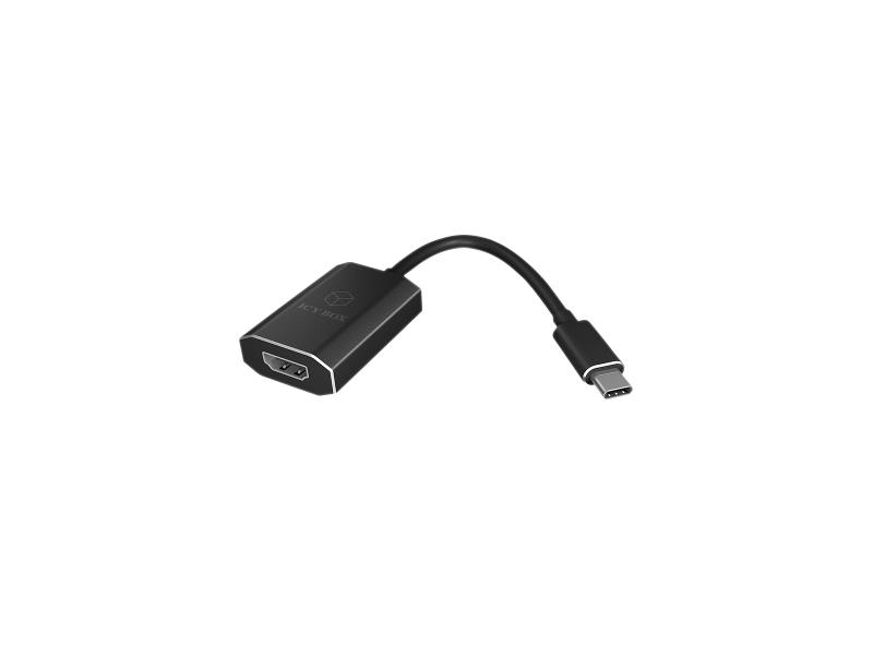 ICY BOX IB-AD534-C DisplayPort Adapter USB Type-C - HDMI Zwart