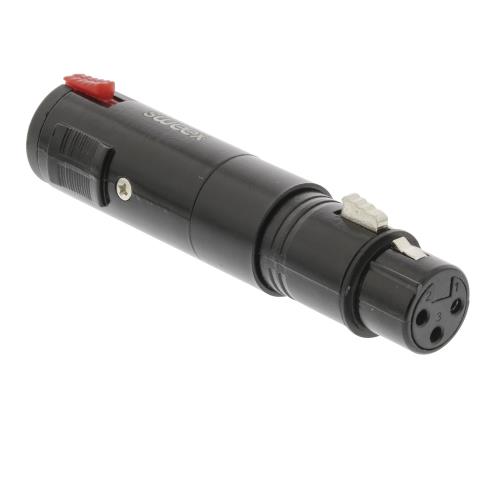 Sweex SWOP15944B XLR-Adapter XLR 3-Pins Female - 6.3 mm Female Zwart