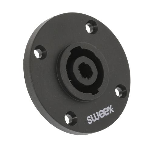Sweex SWOP16903B Connector Speaker 4-Pin ABS Kunststof Zwart