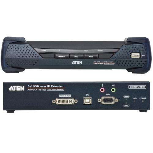 Aten KE6900-AX-G DVI / USB / Audio Over IP Set 100 m