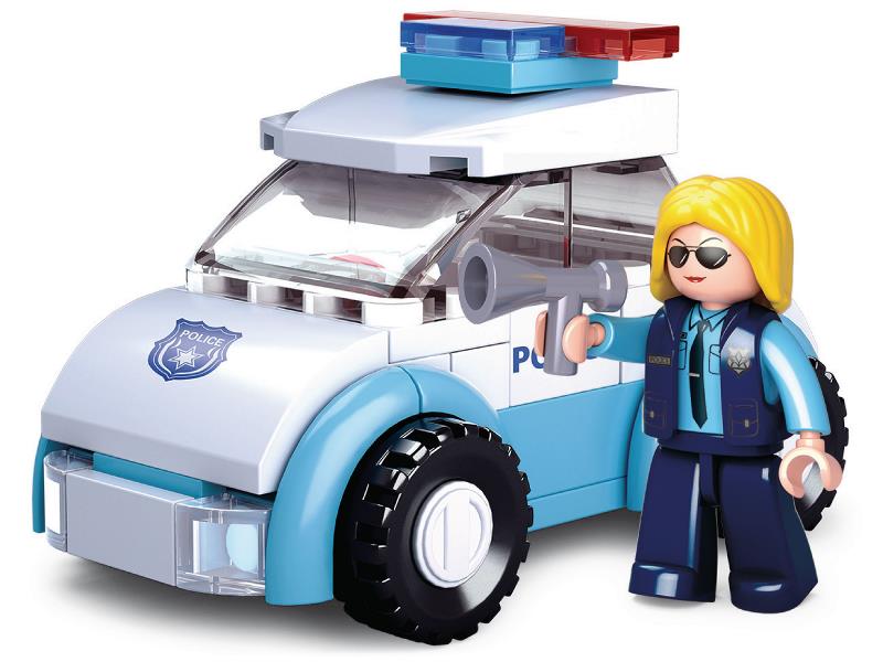 Sluban M38-B0600B Bouwstenen Girls Dream Serie Police Woman with Police Car
