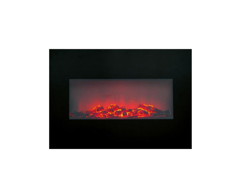Classic Fire 53680 Electric Fireplace Heater Memphis Ingebouwd 1800 W Zwart