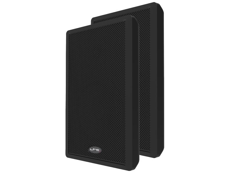 LTC Audio SSP501F-B Extra-slanke 2-weg muurluidsprekers 5.25"/13cm (0)
