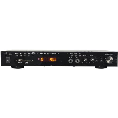 LTC Audio ATM6100MP5-HDMI Hifi stereo amplifier 2 x 50w with mp5 hdmi video, usb, fm + 2 mics & karaoke (0)