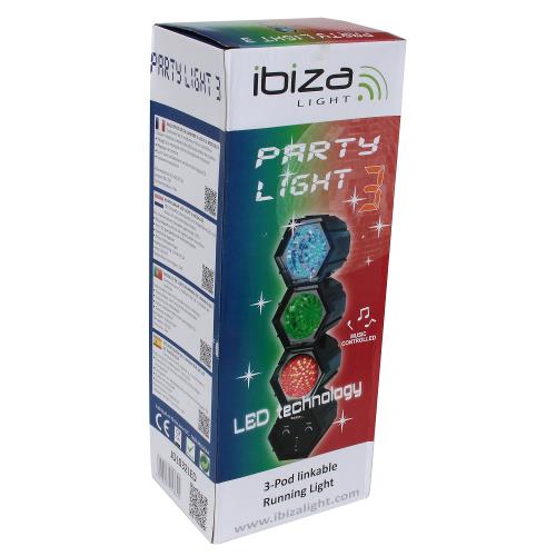 Ibiza Light JDL032LED Koppelbaar led-licht 3 modules (1)
