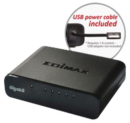 Edimax ES-5500G V3 5-Poorts Gigabit Desktop Switch