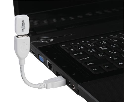 Edimax EW-7722UTN V2 300Mbps draadloze mini USB Adapter
