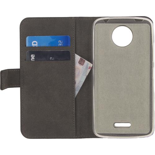 Mobilize 23488 Smartphone Gelly Wallet Book Case Motorola Moto C Plus Zwart