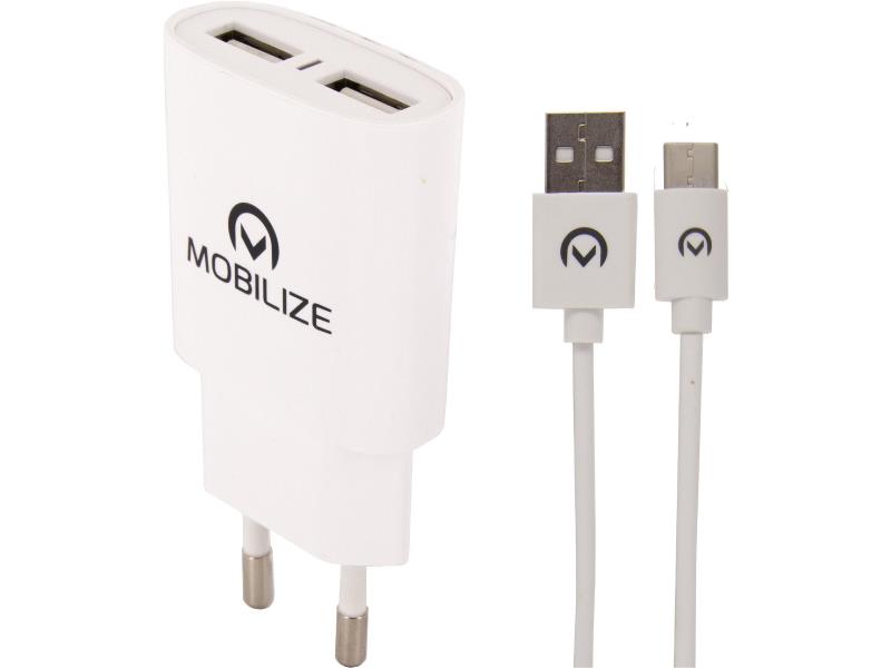 Mobilize 23121 Universele AC Stroom Adapter USB / Micro-USB