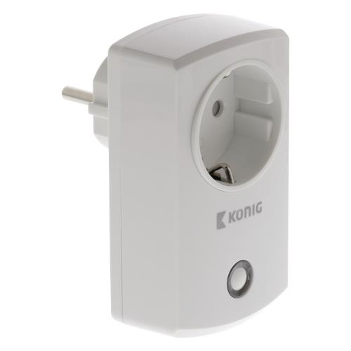 König SAS-CLALSPE10N Smart Home Plug-In Stopcontact - Schuko / Type F (CEE 7/7)