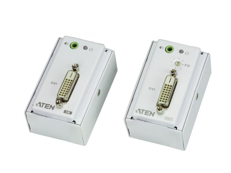 Aten VE607-AT-G DVI / Audio Cat5 Verlenger 40 m