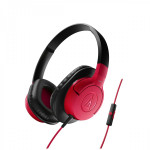 Audio Technica ATH-AX1IS portable hoofdtelefoon rood