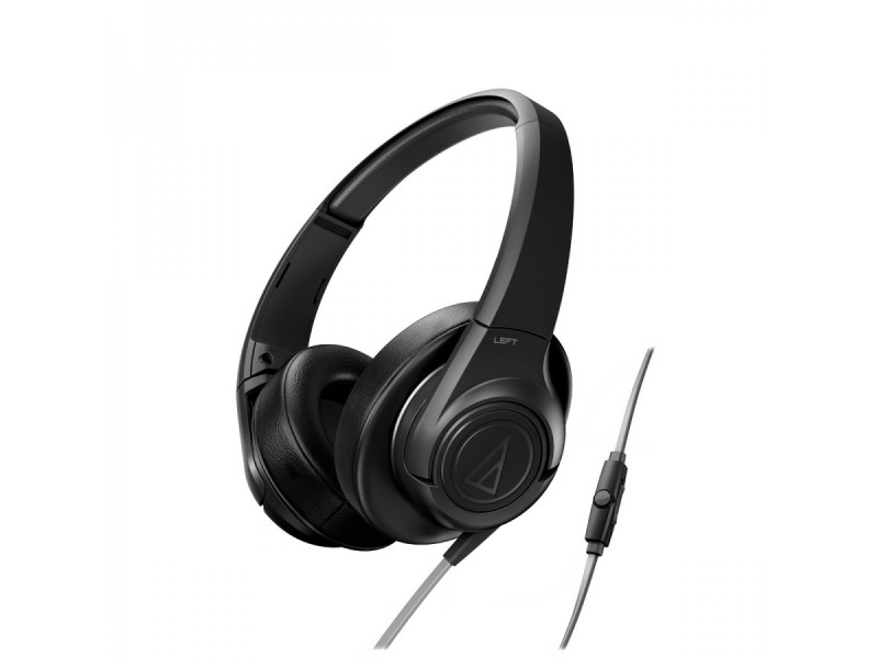 Audio Technica ATH-AX3IS portable hoofdtelefoon zwart