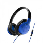 Audio Technica ATH-AX3IS portable hoofdtelefoon navy blauw