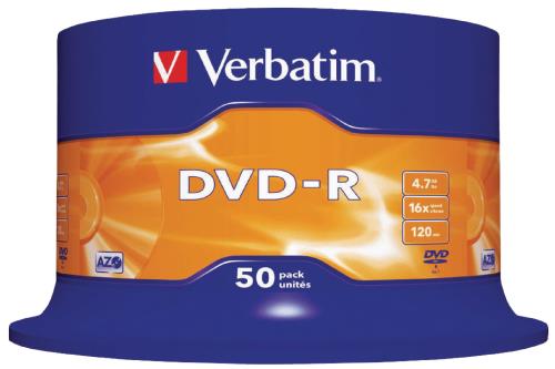Verbatim 43548 DVD-R Matt Silver