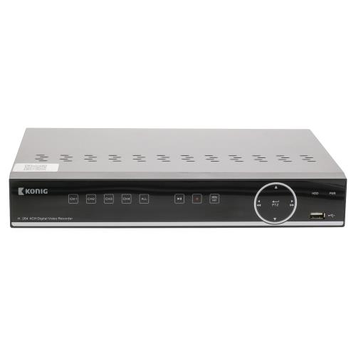 König SAS-SETDVR35 CCTV-Set HDD 500 GB / 700 TVL - 2x Camera