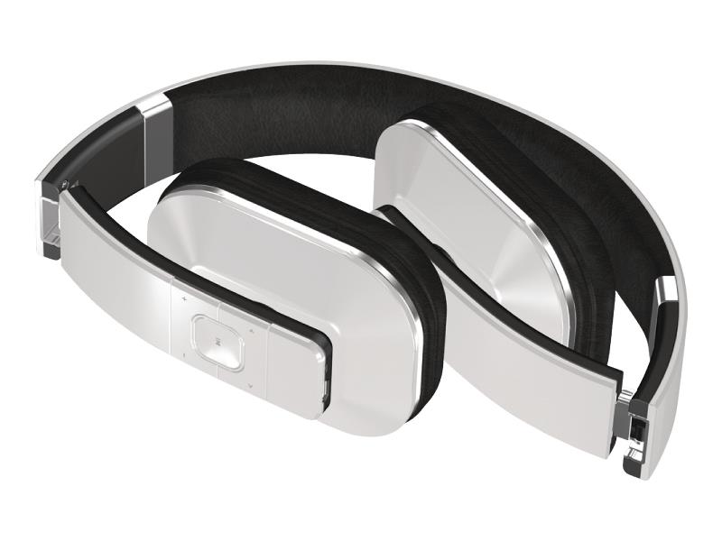 BLACKPANTHERCITY URBAN WALK Blanc Hoofdtelefoon On-Ear Bluetooth Wit
