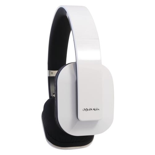 BLACKPANTHERCITY URBAN WALK Blanc Hoofdtelefoon On-Ear Bluetooth Wit