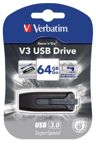 Verbatim 49174 V3 USB-stick 64 GB