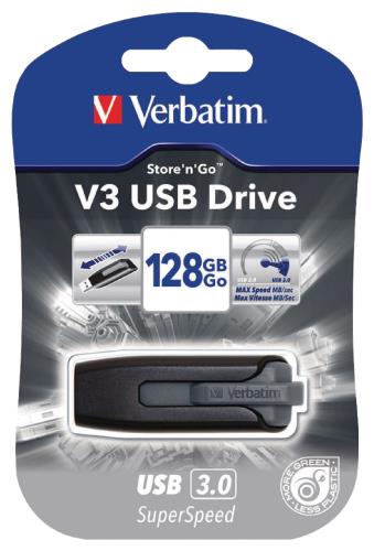 Verbatim 49189 V3 USB-stick 128 GB