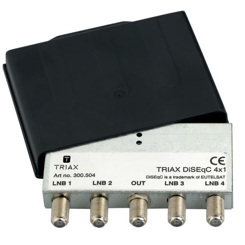 Triax 300504 DiSEqC-Switch 4/1 900-2150