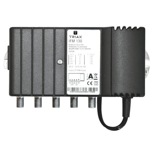 Triax 339130 UHF/Blll/Bl/FM Versterker 31 dB