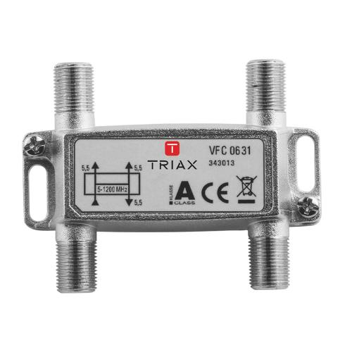 Triax 343013 Satelliet Splitter 6.7 dB / 5-1218 MHz - 3