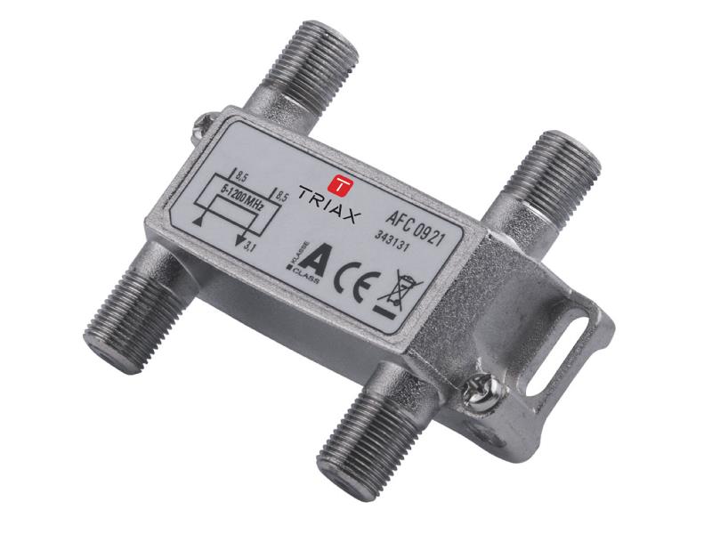 Triax 343131 CATV-Splitter 4.3 dB / 5-1218 MHz - 1
