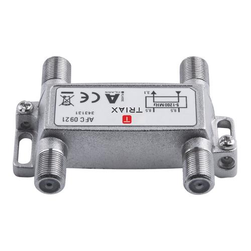 Triax 343131 CATV-Splitter 4.3 dB / 5-1218 MHz - 1