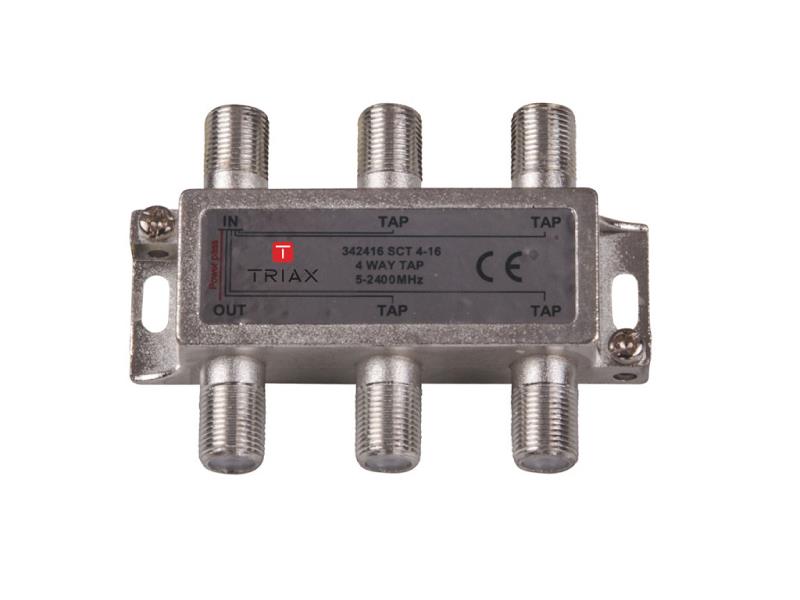 Triax 342416 CATV-Splitter 3.9 dB / 5-2400 MHz - 1