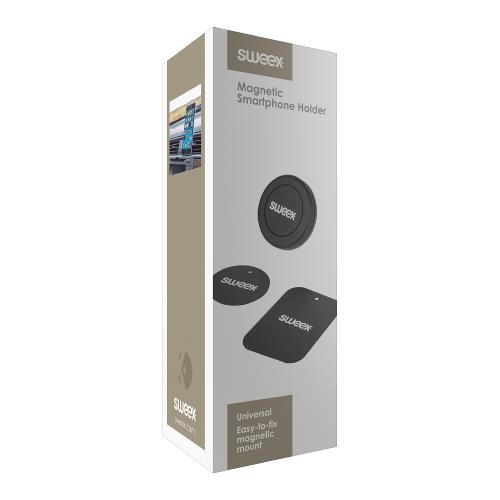 Sweex SWUMSPM200BK Universeel Smartphonehouder Ventilatierooster Auto Zwart